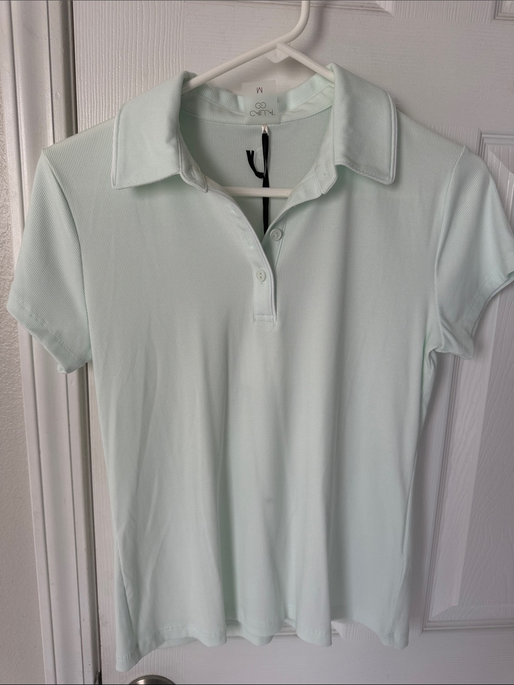 CALIA by Carrie Underwood Light Mint Polo Shirt